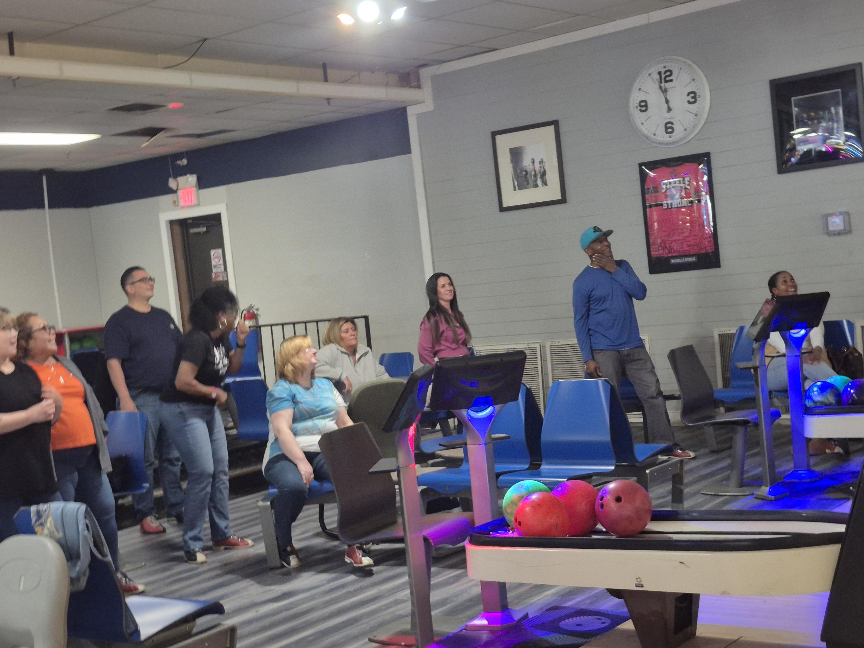 Bowling at the FWB Bowl