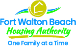 Fort Walton Beach Housing Authority Logo with Slogan